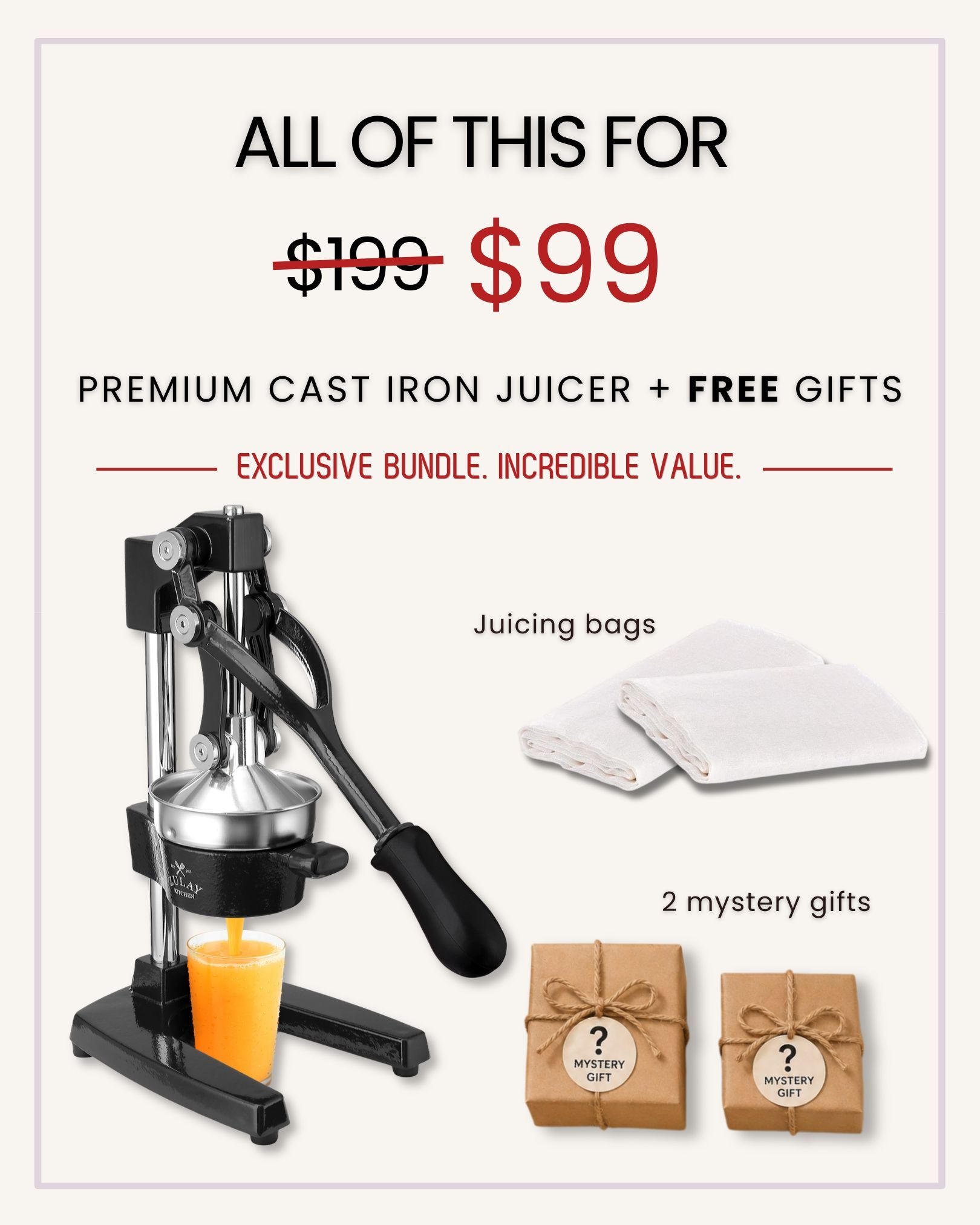 Zulay Kitchen Facebook ad