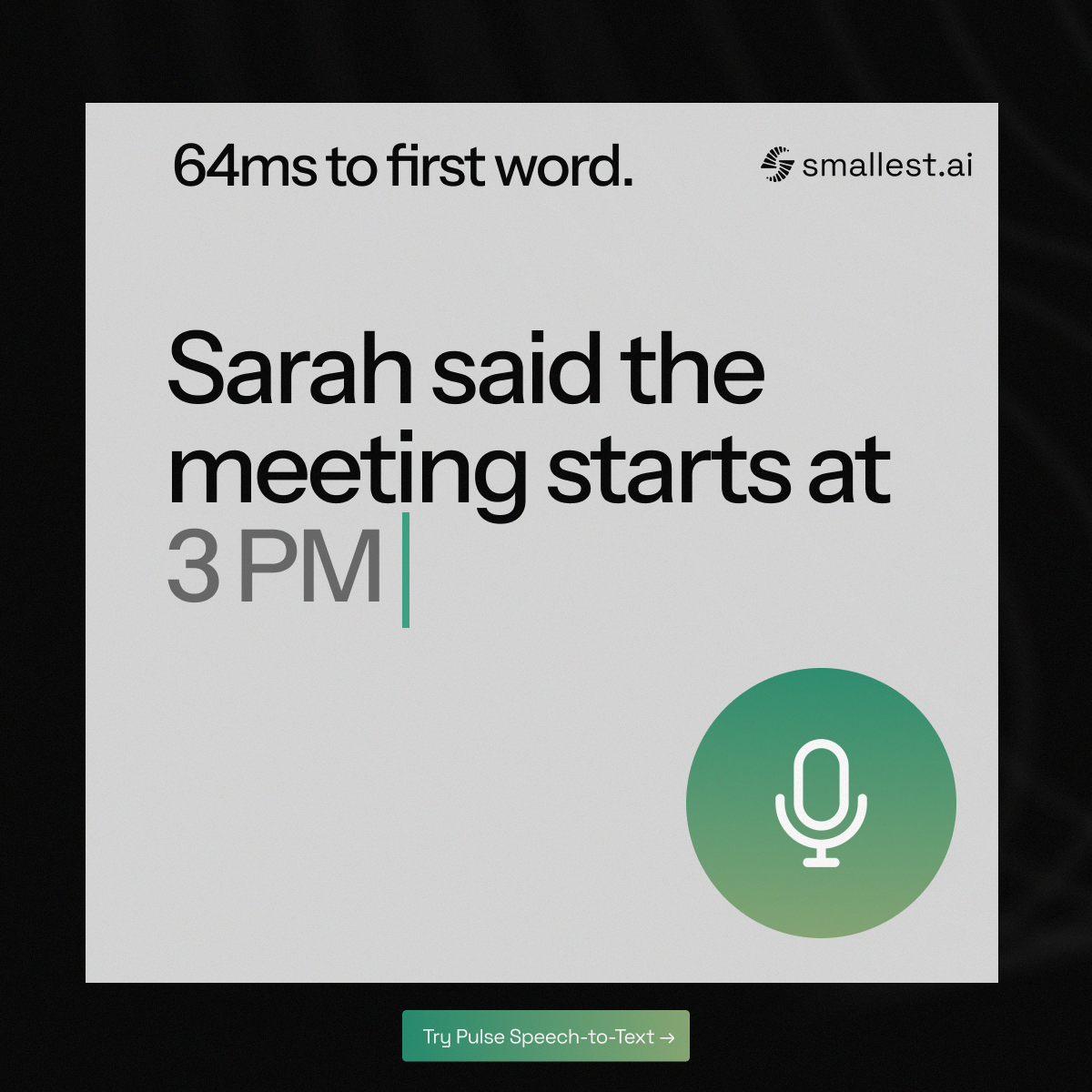 Smallest.ai Facebook ad
