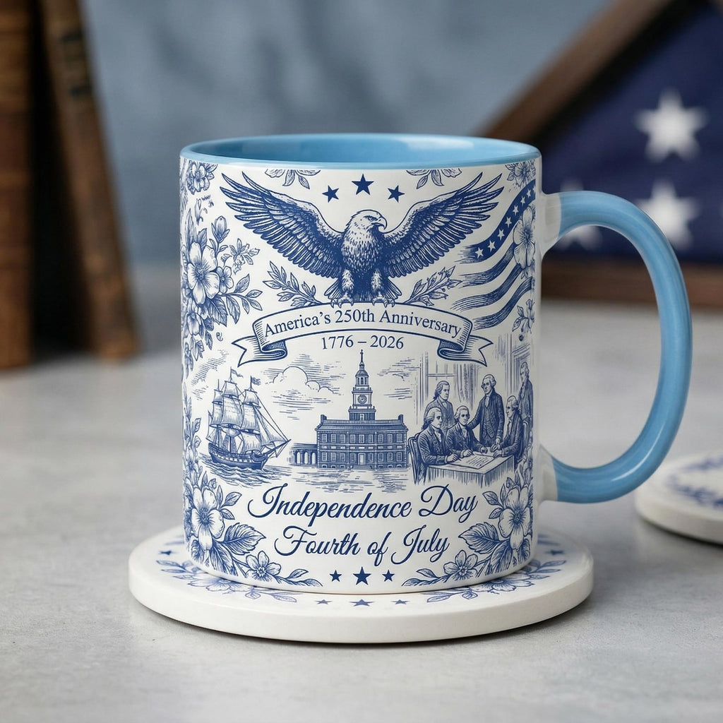 250 Years Of Freedom Facebook ad: Start Your Day With Meaning