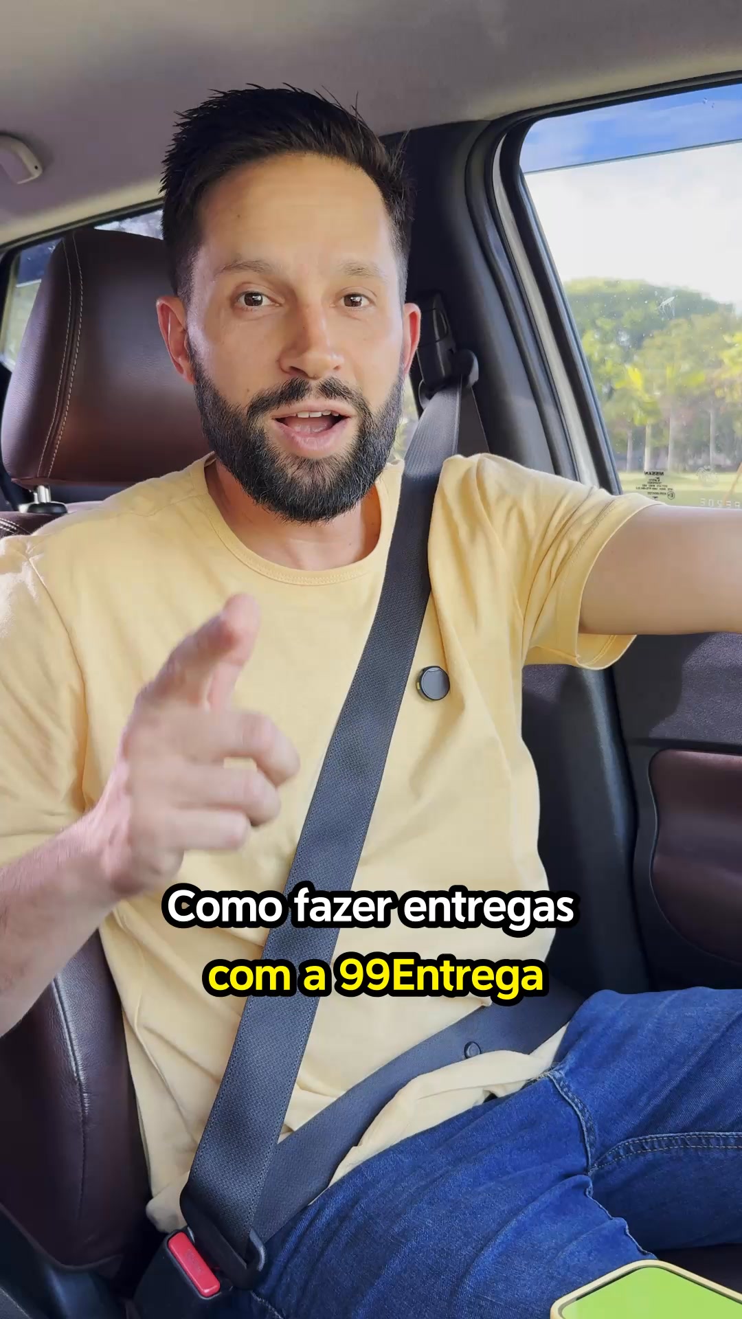 Vou de 99 Facebook ad: Seja motorista parceiro 99