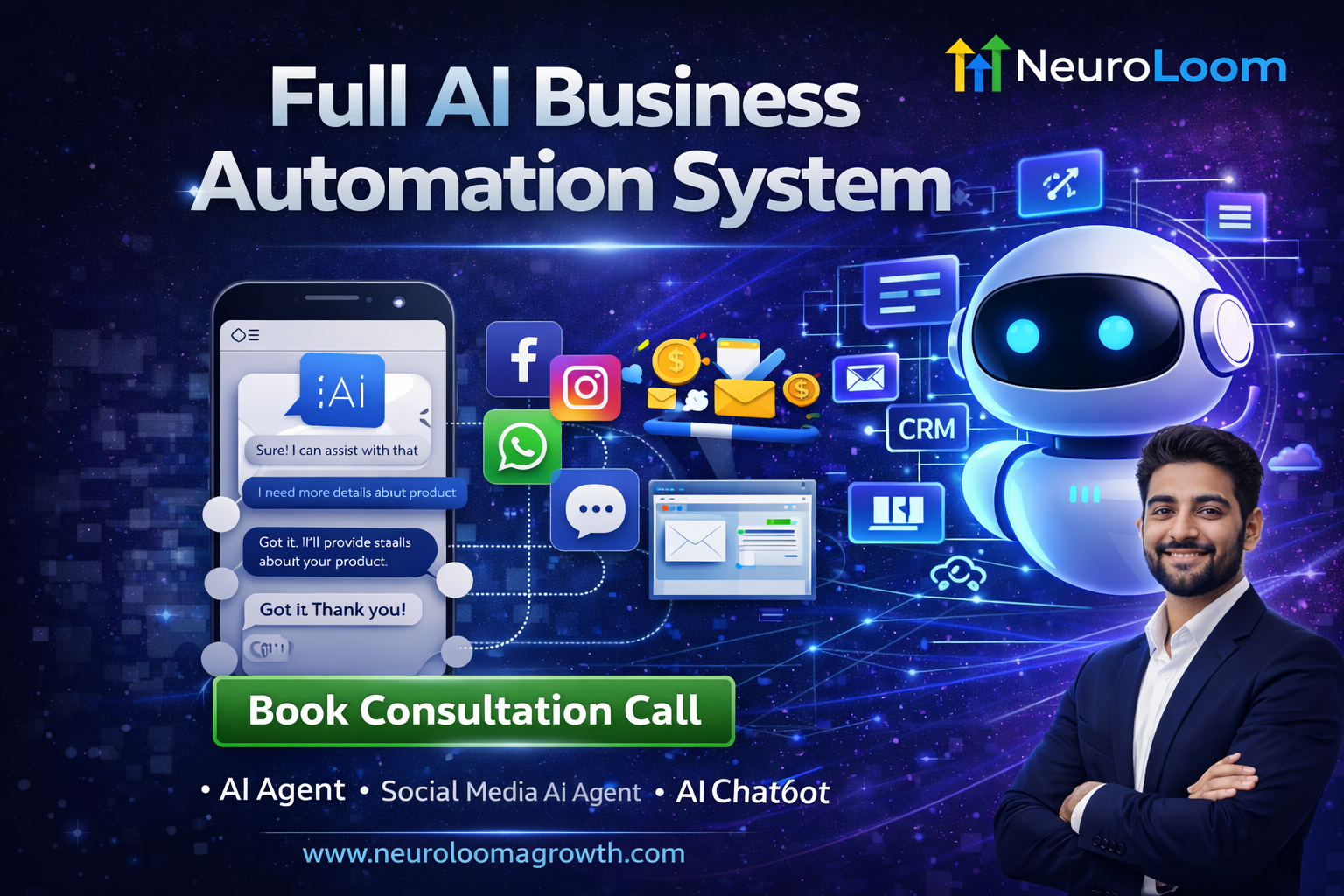 Zubair Khan Facebook ad from Mar 26, 2026