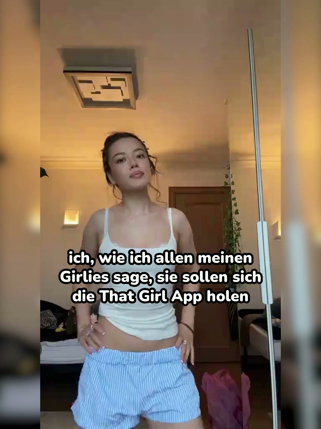 That Girl Habits: Become a Clean Girl Facebook ad: Romantisier deine Routine