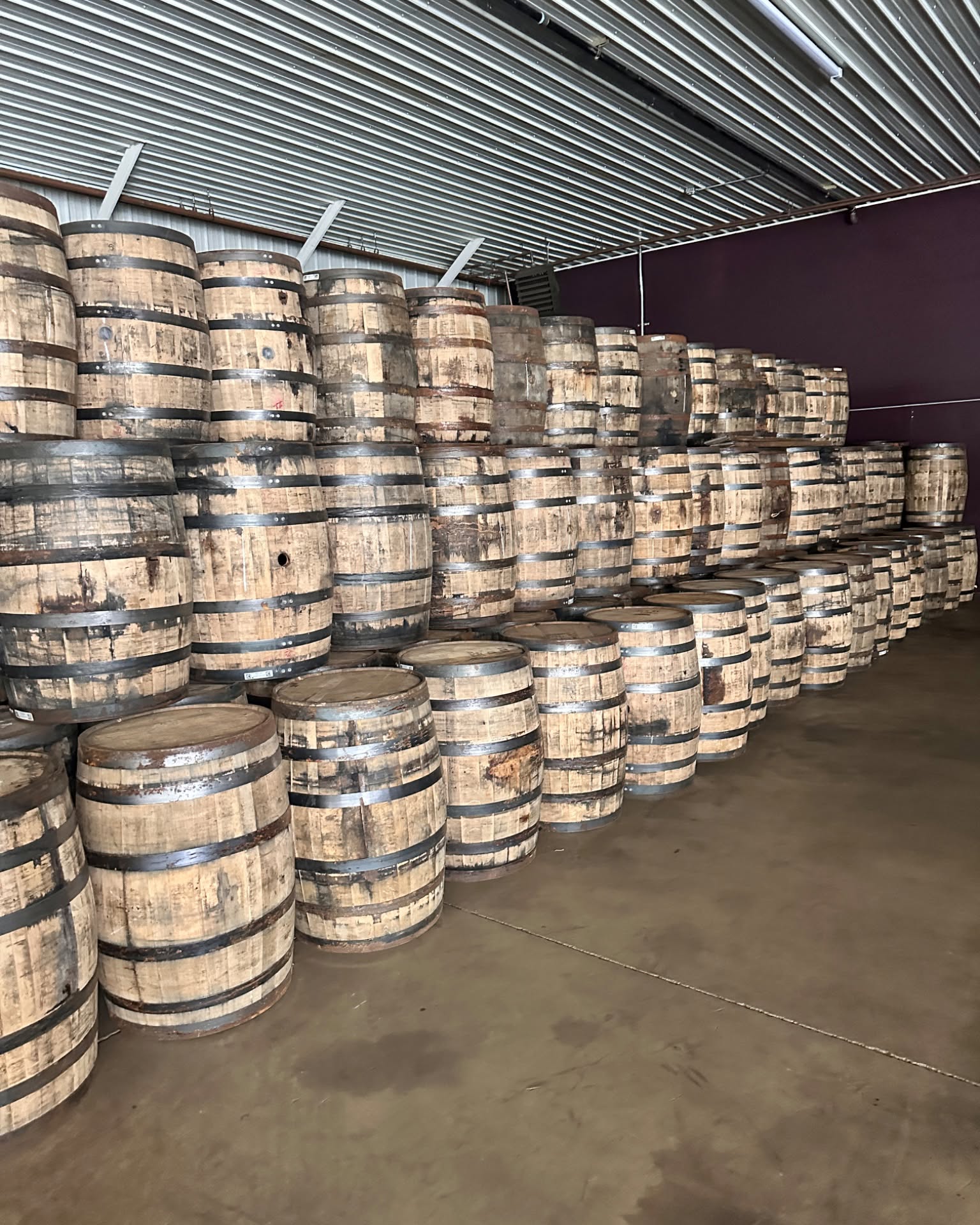 Gary Geirgo Facebook ad: Used Bourbon Barrels For Sale - Bulk Discounts available