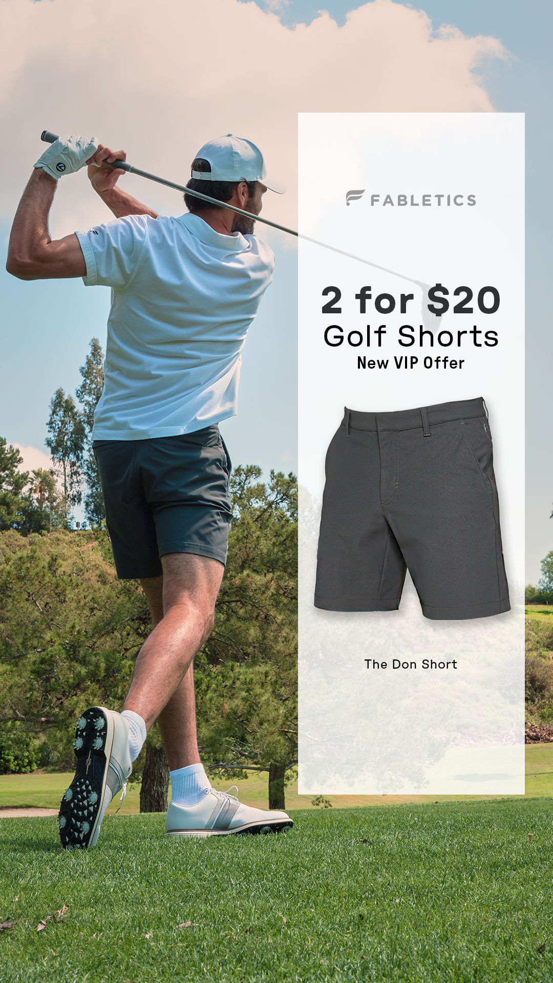 Fabletics Men Facebook ad
