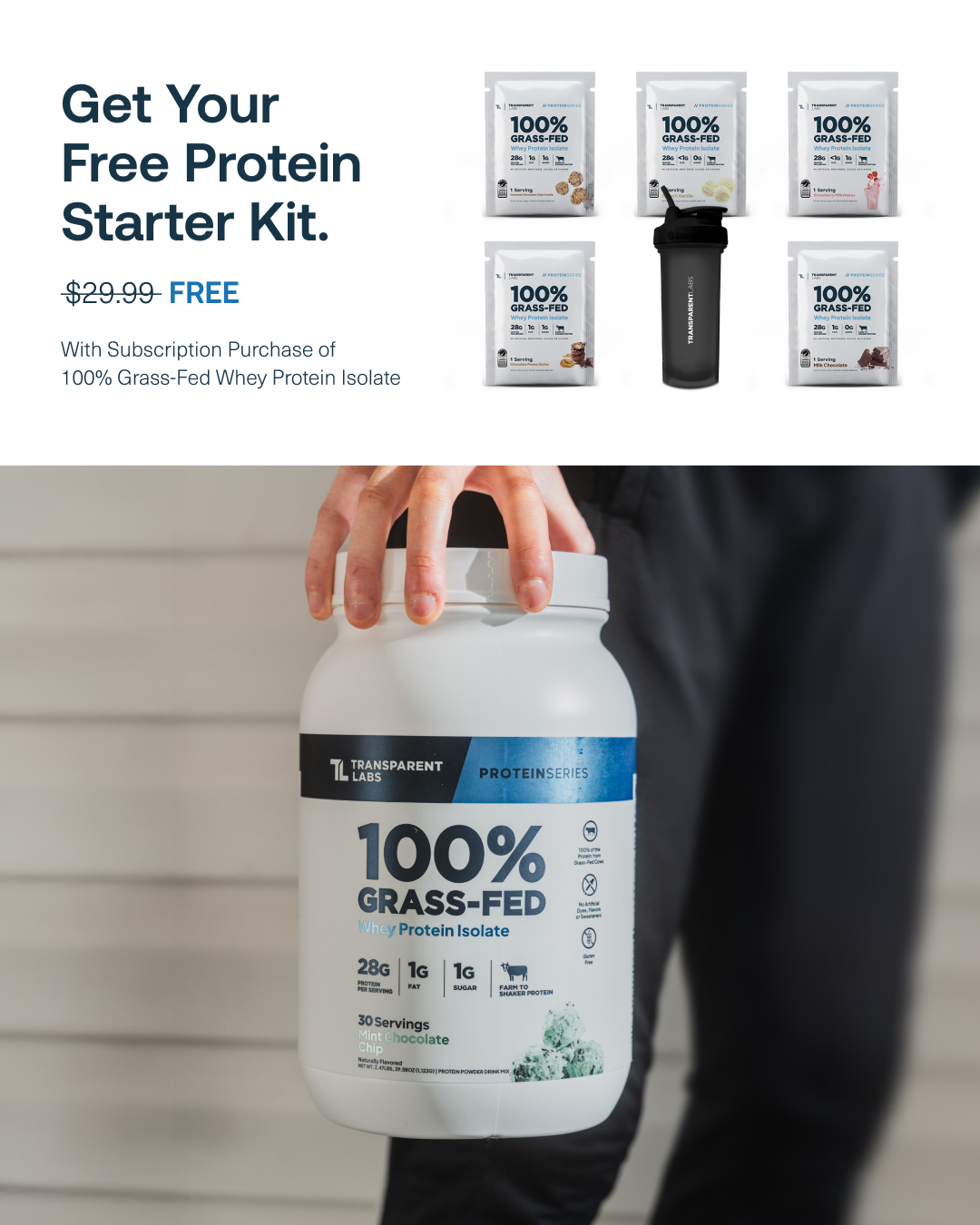 Transparent Labs Facebook ad