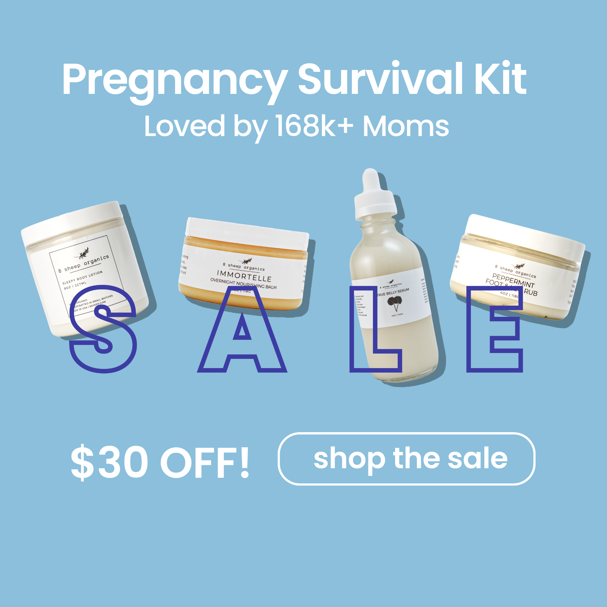 8 Sheep Organics Facebook ad