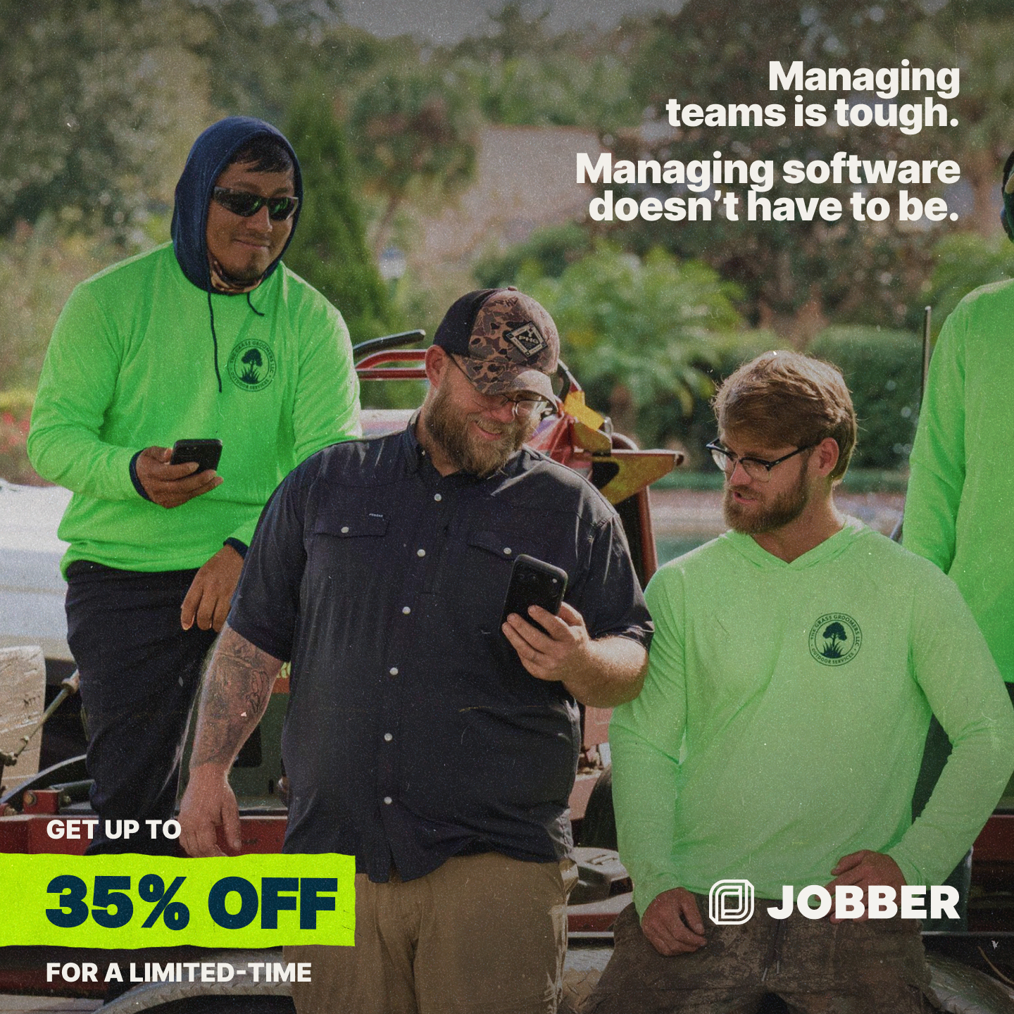 Jobber Facebook ad