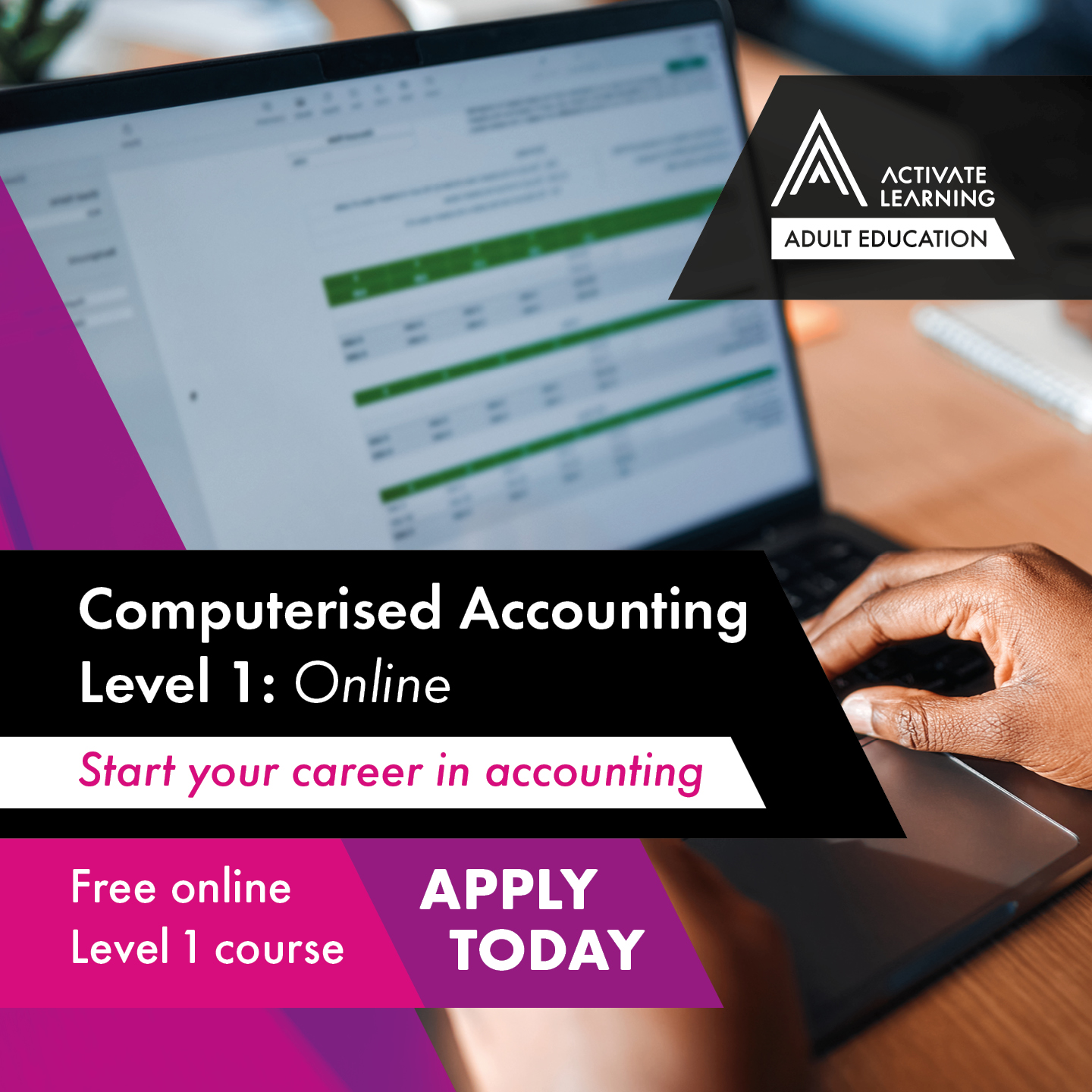 Activate Learning Facebook ad