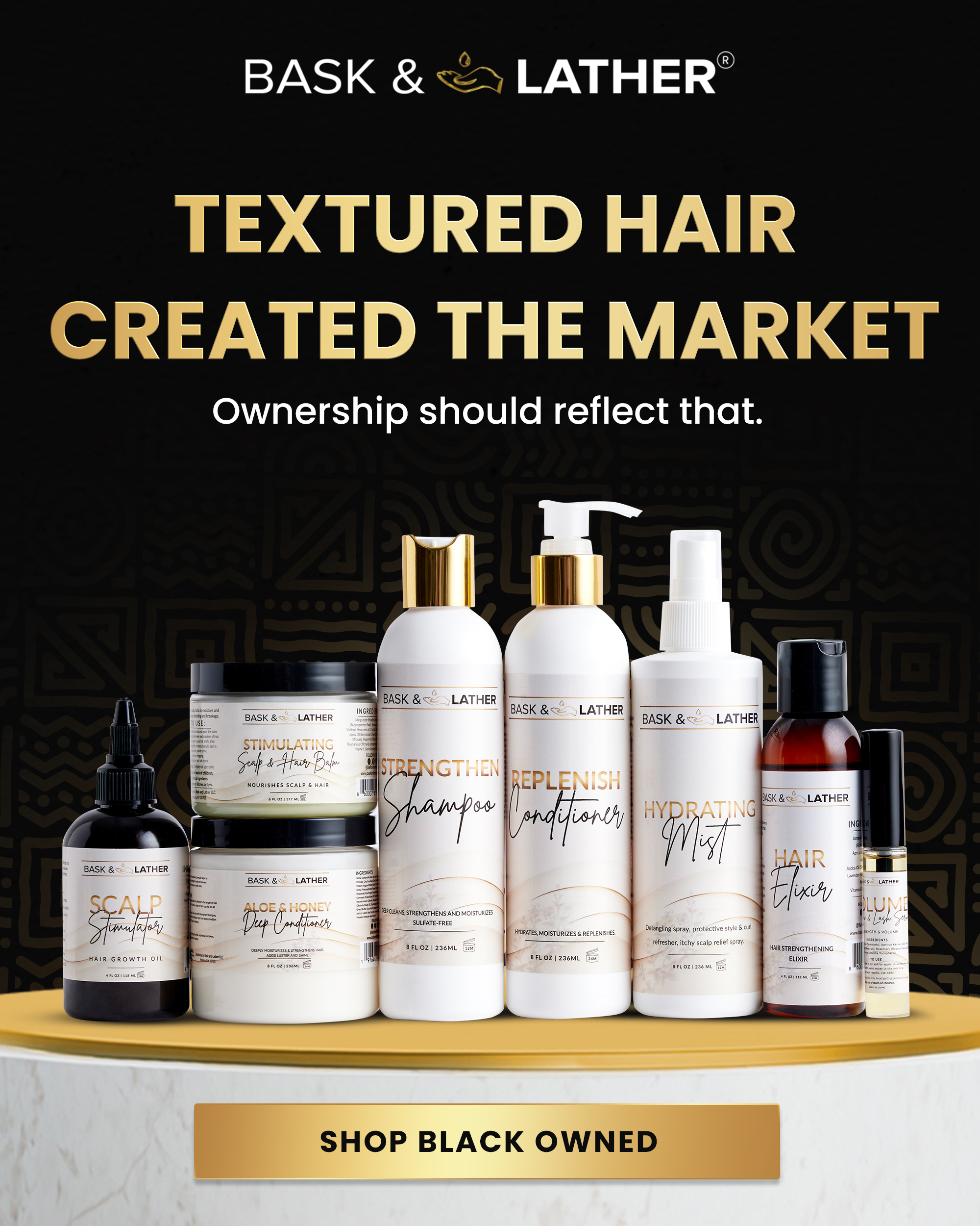 Bask & Lather Co Facebook ad