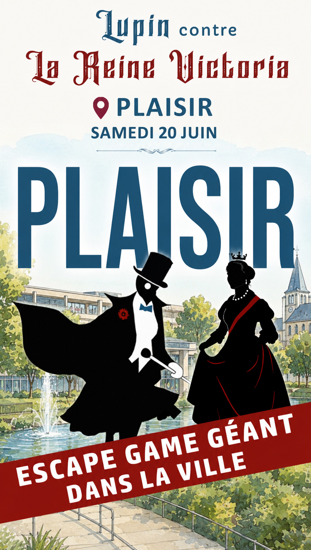 Lupin dans la Ville Facebook ad from May 29, 2026