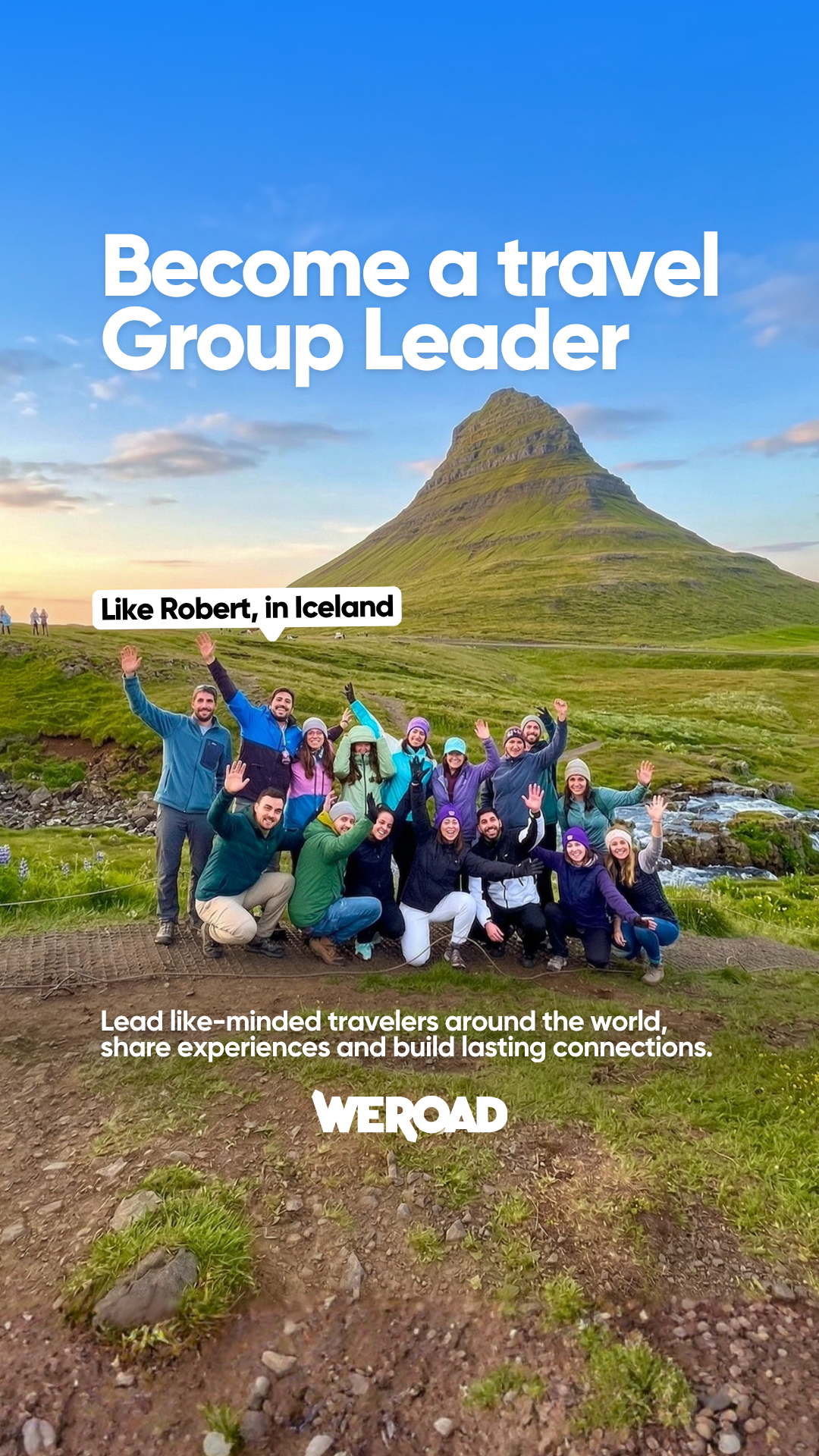 WeRoad Travel Facebook ad