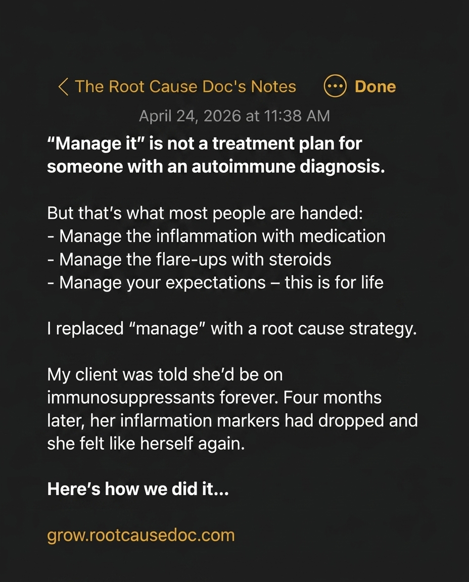 The Root Cause Doc Facebook ad