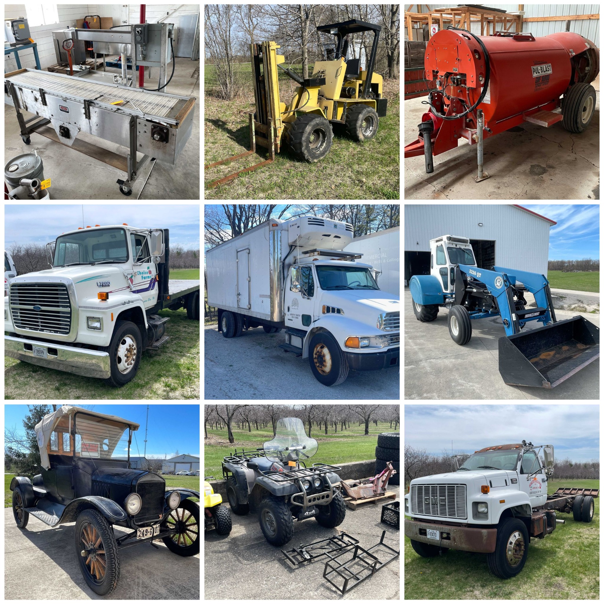 Hansen Auction Group Facebook ad: 300+ Items Going FAST!
