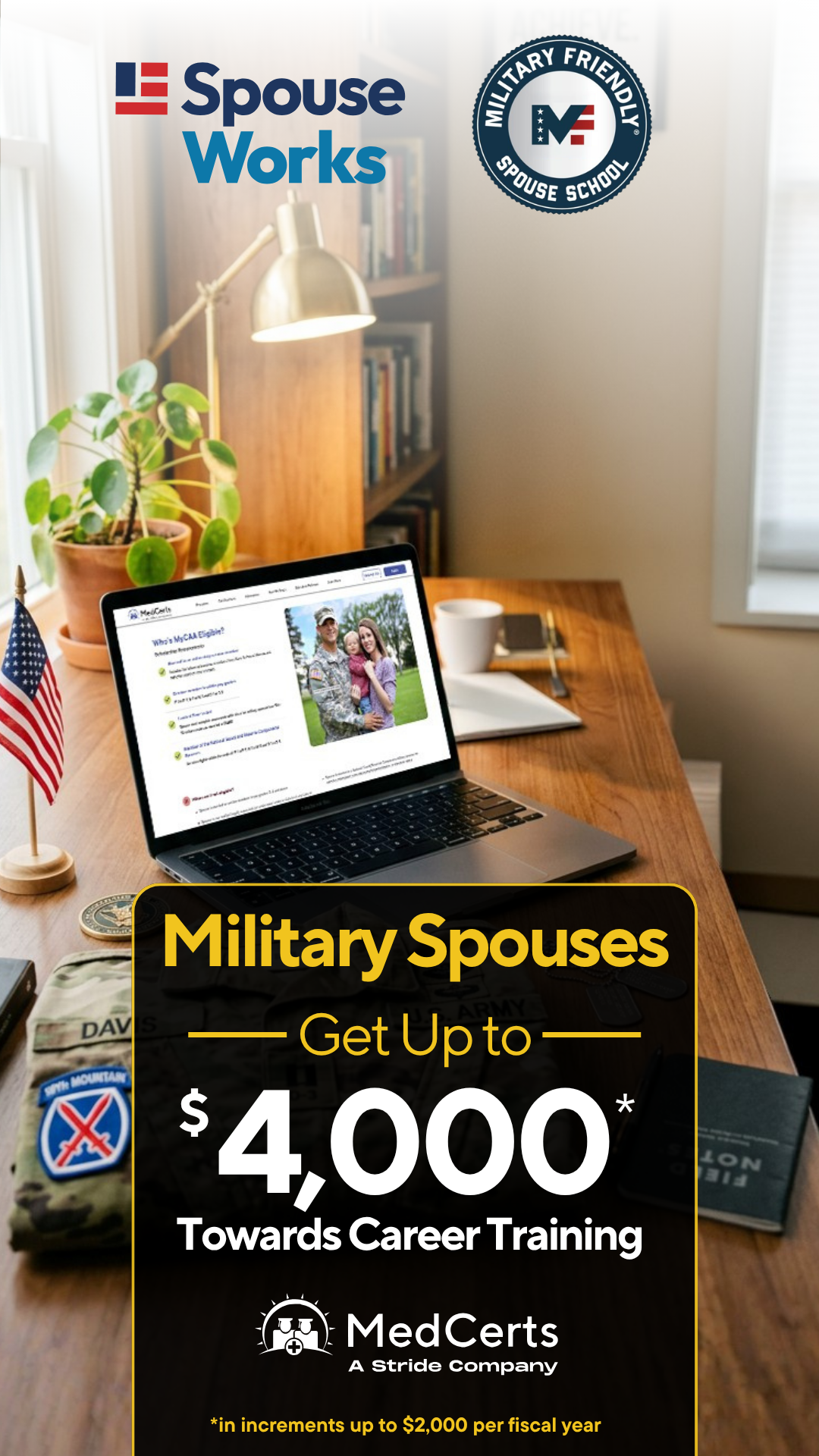 MedCerts Facebook ad