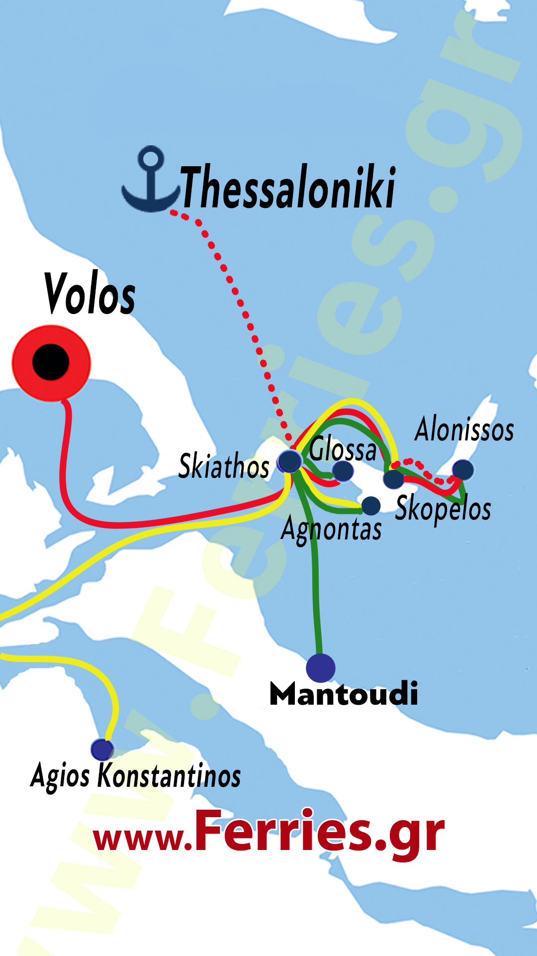 Ferries.gr Facebook ad from Jul 10, 2026