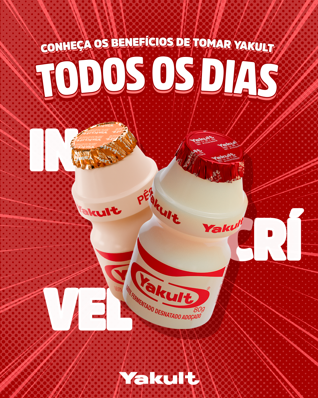Yakult Brasil Facebook ad: Siga o perfil da Yakult e veja como…