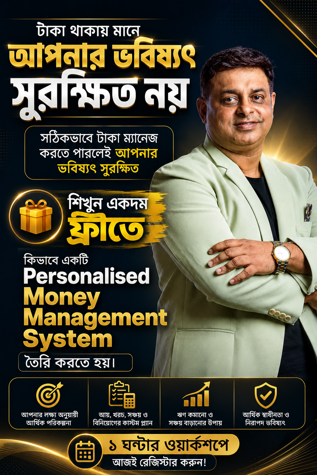Dreamlife Advisory Facebook ad: এখনই জয়েন করুন একদম ফ্রীতে লাইভ ওয়ার্কশপে