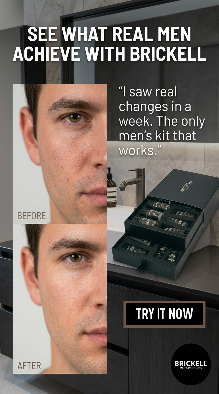 Brickell Men's Products Facebook ad