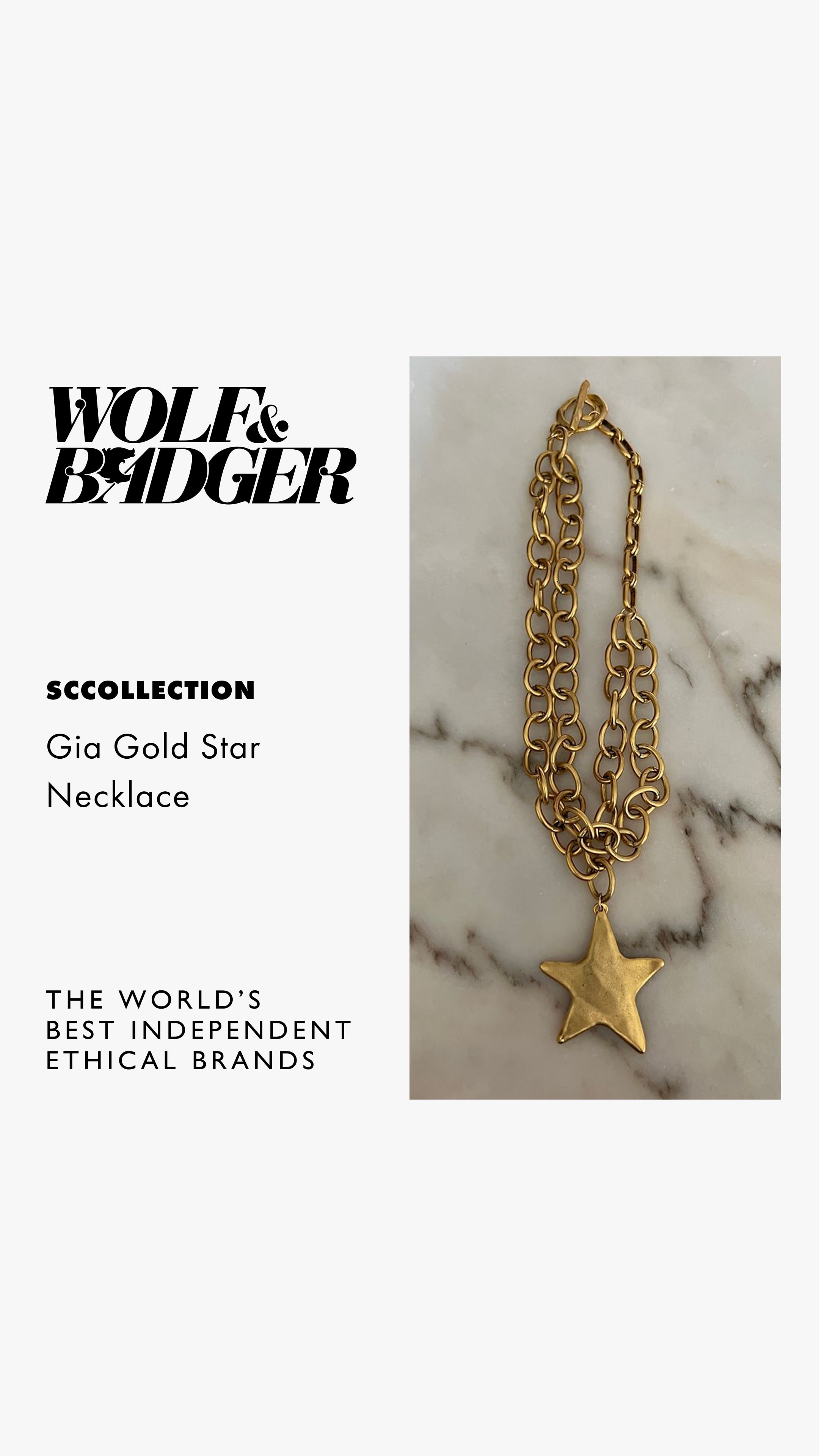Wolf & Badger Facebook ad