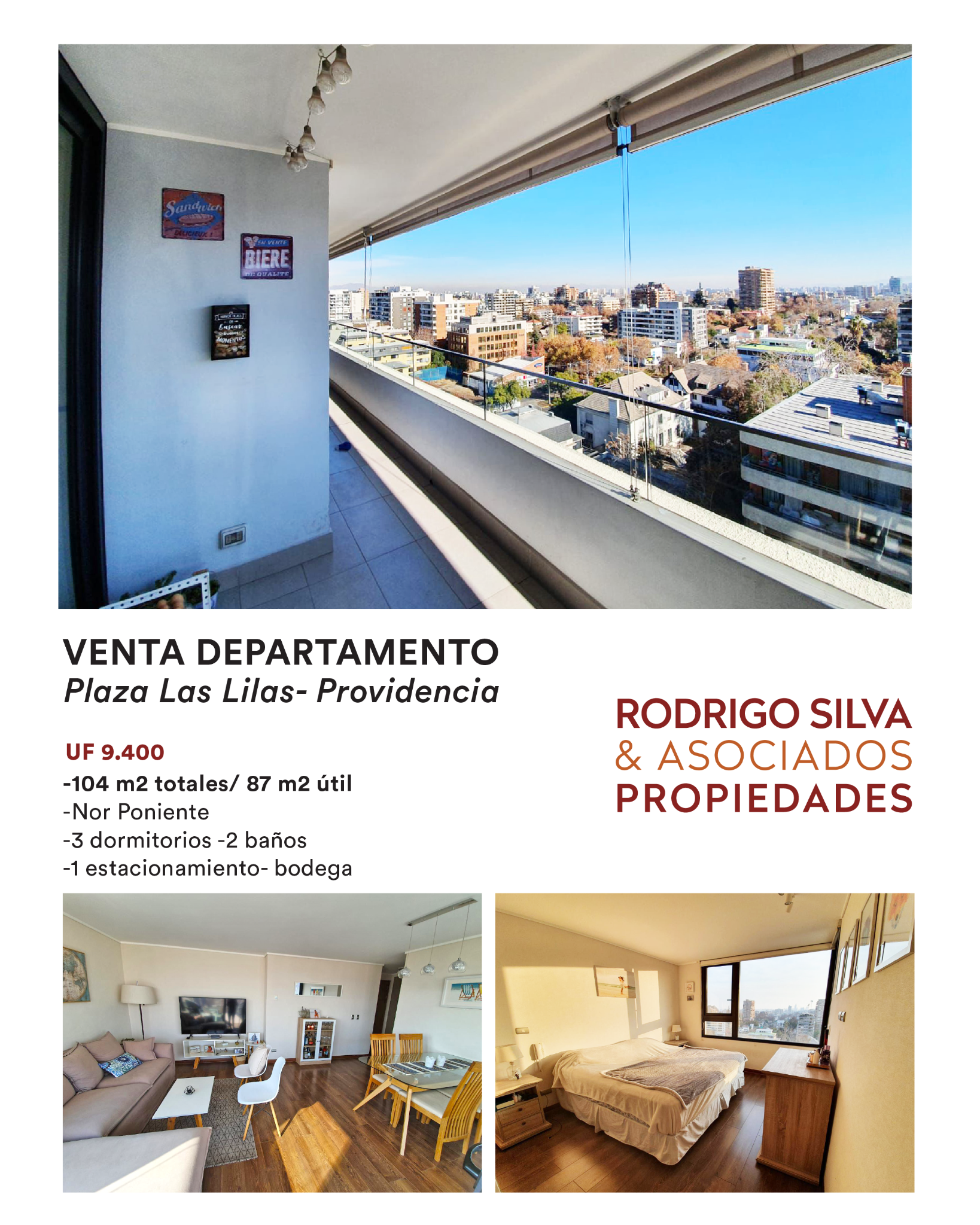 Rodrigo Silva y Asociados Propiedades Facebook ad