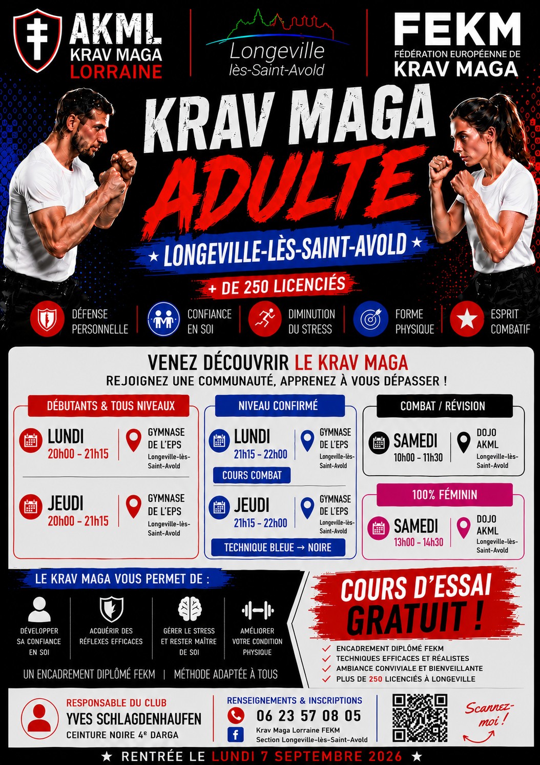 Krav Maga longeville les saint avold Facebook ad: Et si cette année, c'était le moment de…