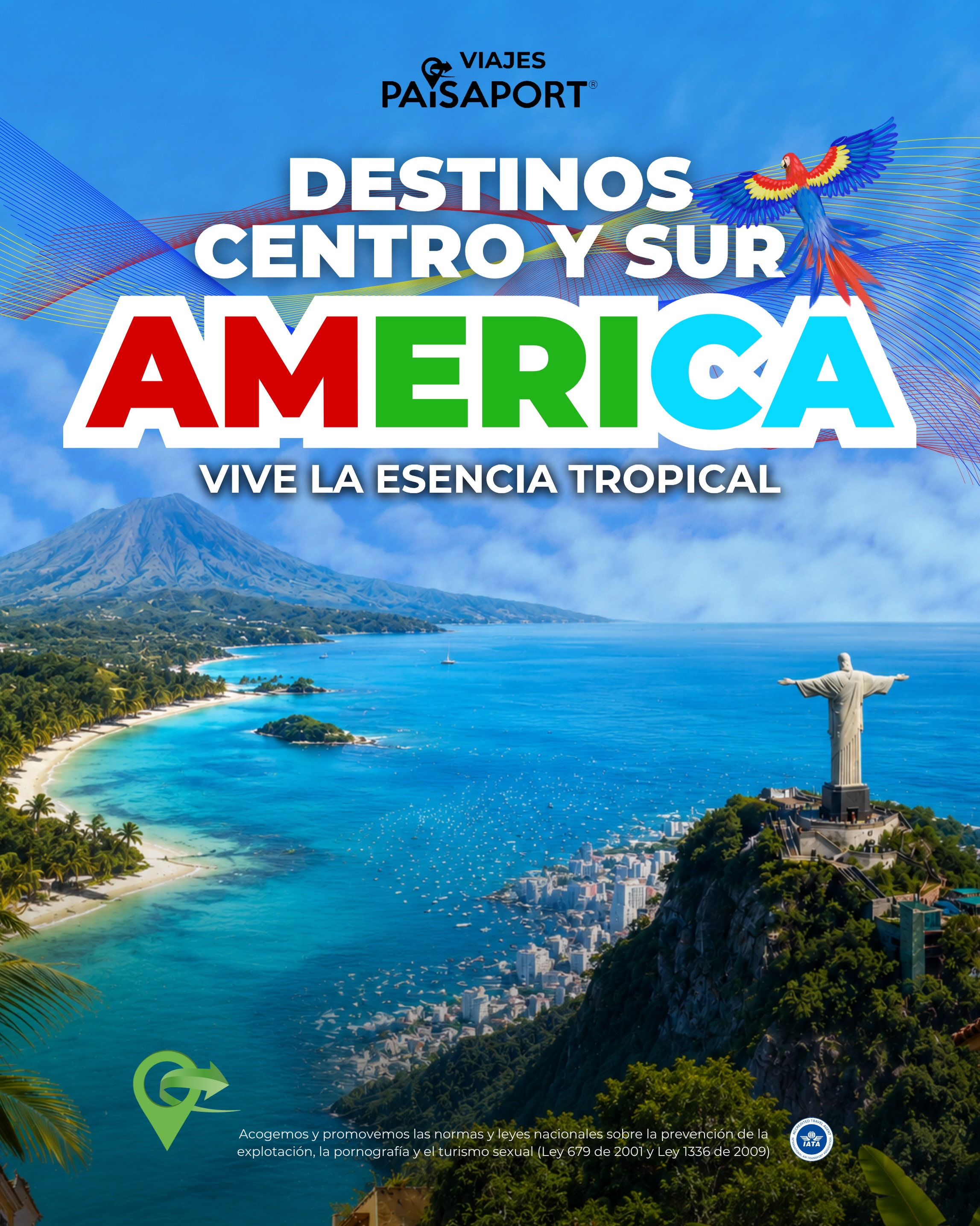 Viajes Paisaport Facebook ad: Centroamérica y Suramérica te esperan con experiencias que…