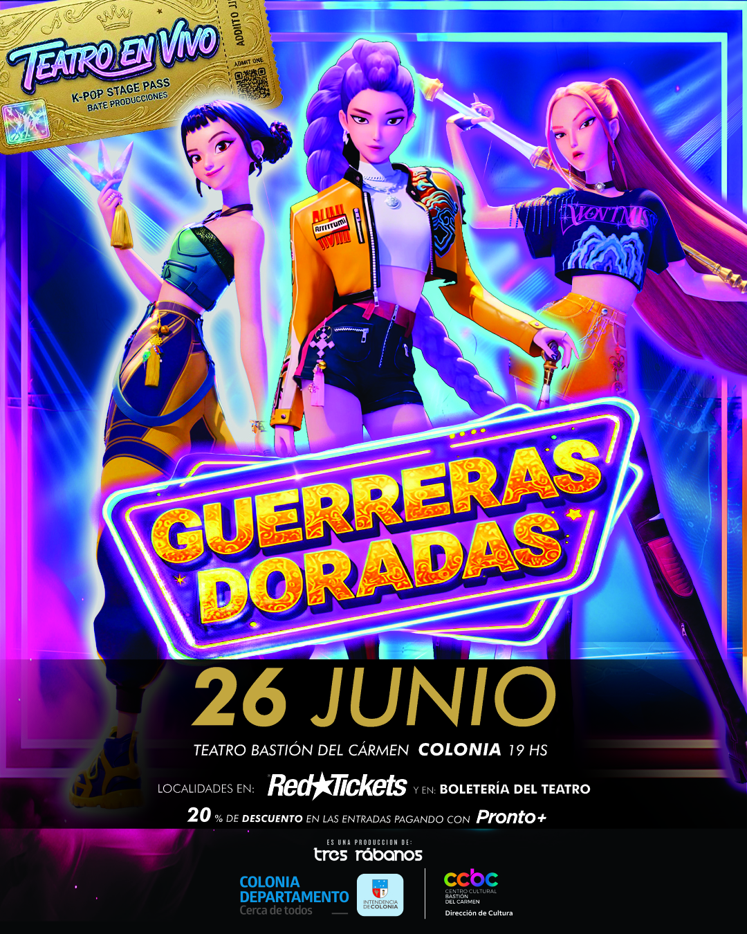 Tres Rabanos Producciones Facebook ad: COLONIA GUERRERAS
