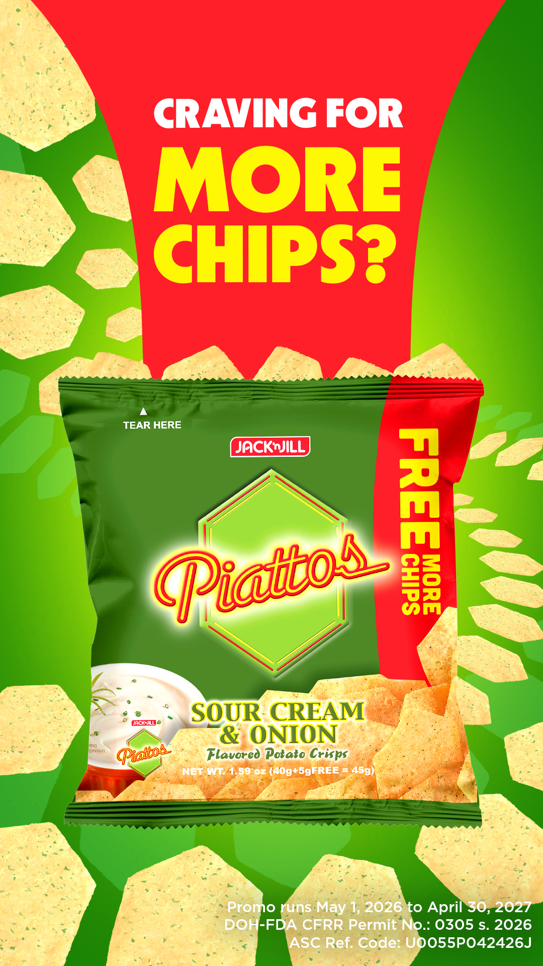Piattos Facebook ad