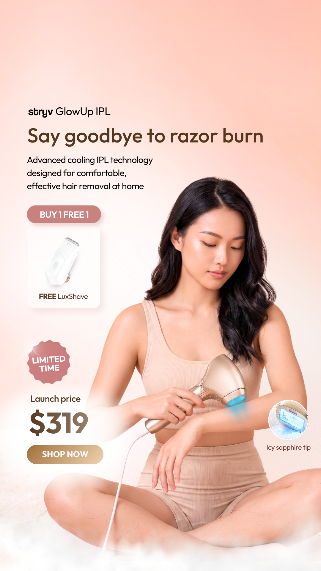 Stryv Facebook ad