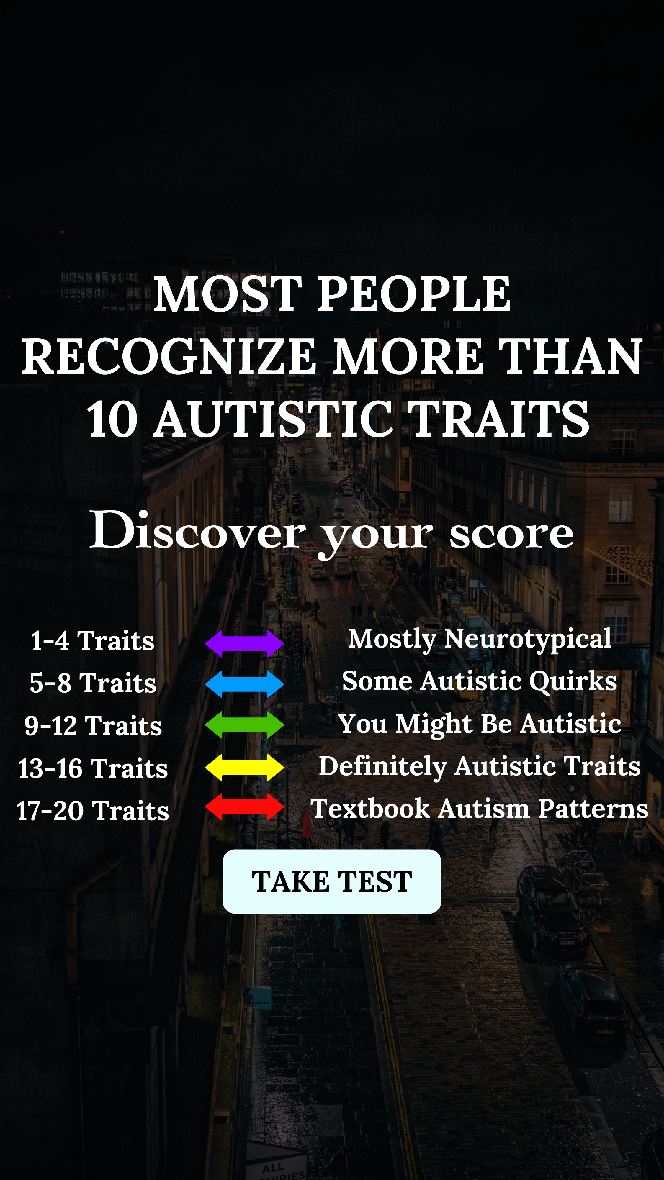 Personality Type Facebook ad