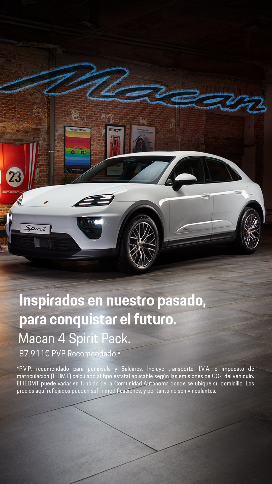 Porsche Ibérica Facebook ad