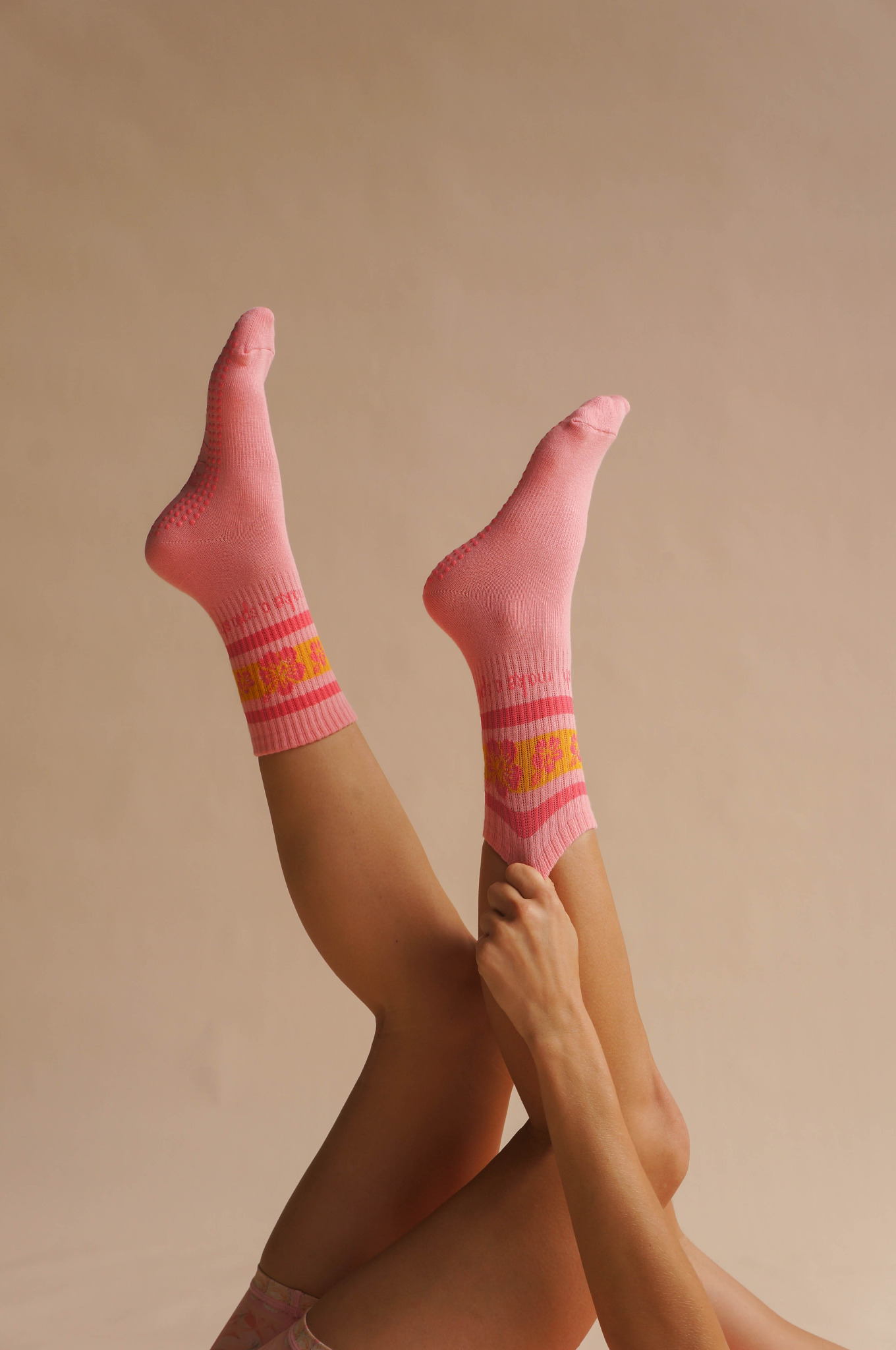 Chasing Rivers Facebook ad: New Grip Socks Online