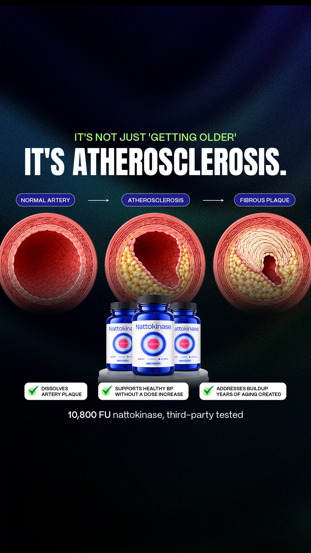 Healthletic Facebook ad