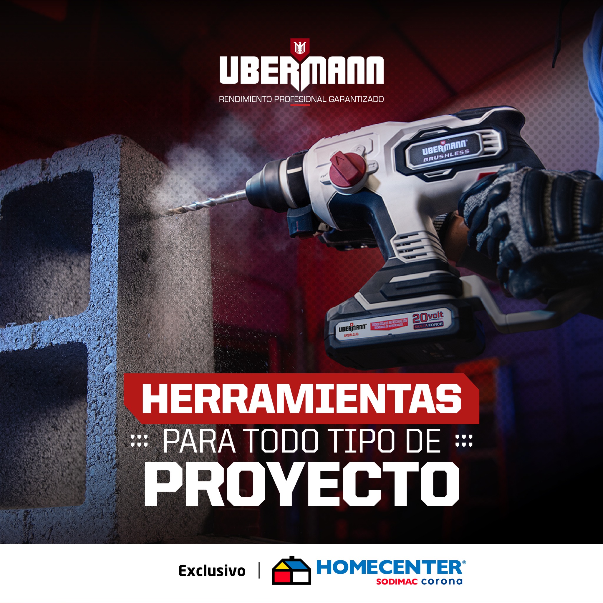 Homecenter Facebook ad: Exclusivo en Homecenter