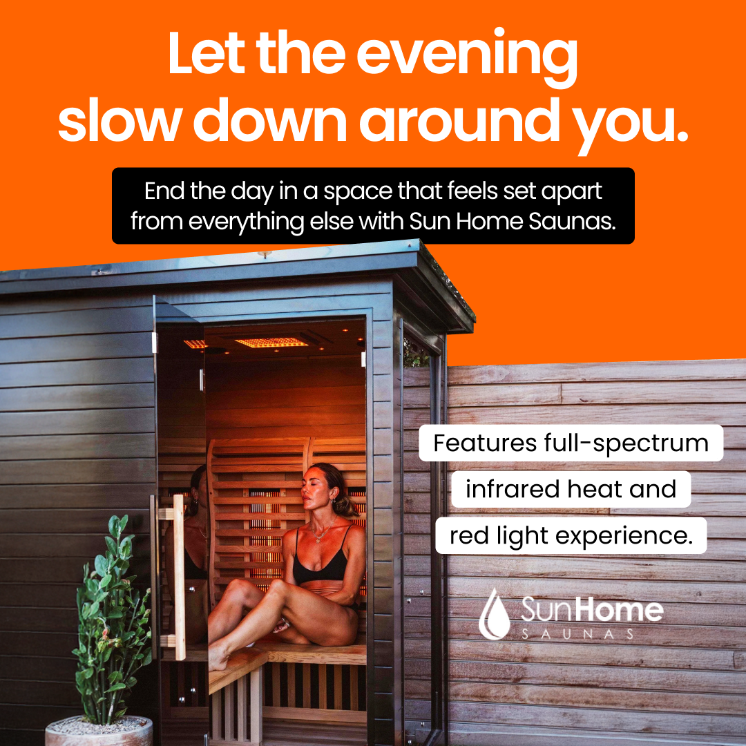 Sun Home Saunas Facebook ad