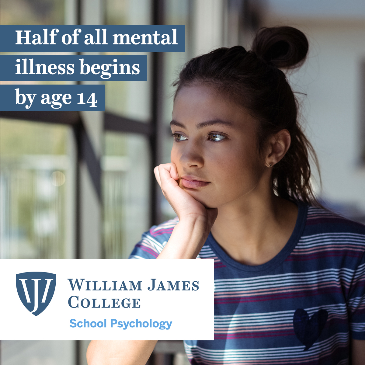 William James College Facebook ad