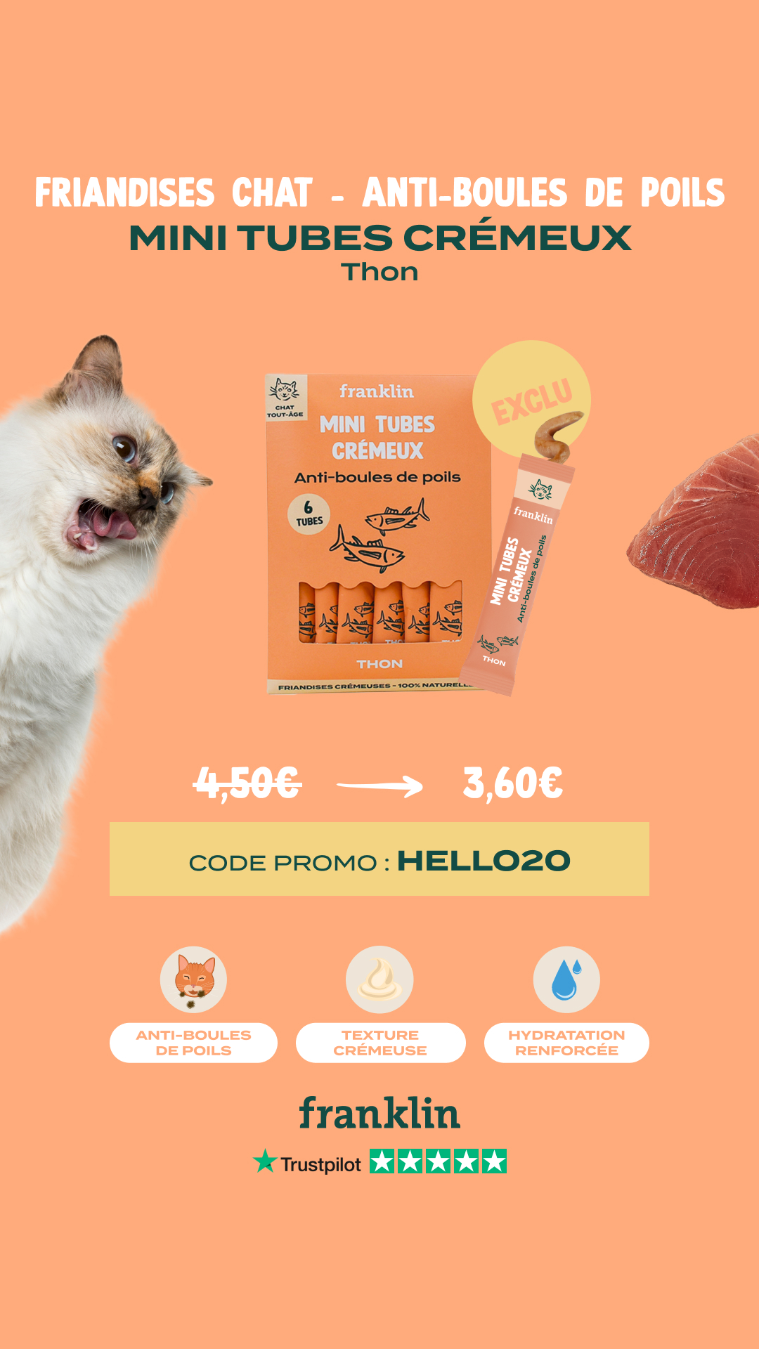 Franklin Pet Food Facebook ad