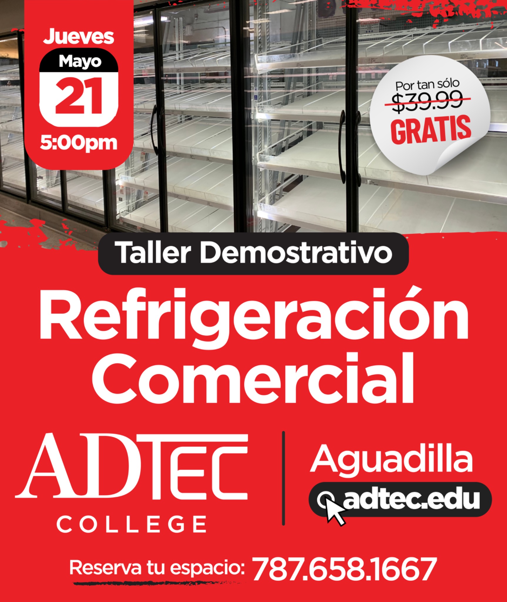 Adtec College Facebook ad