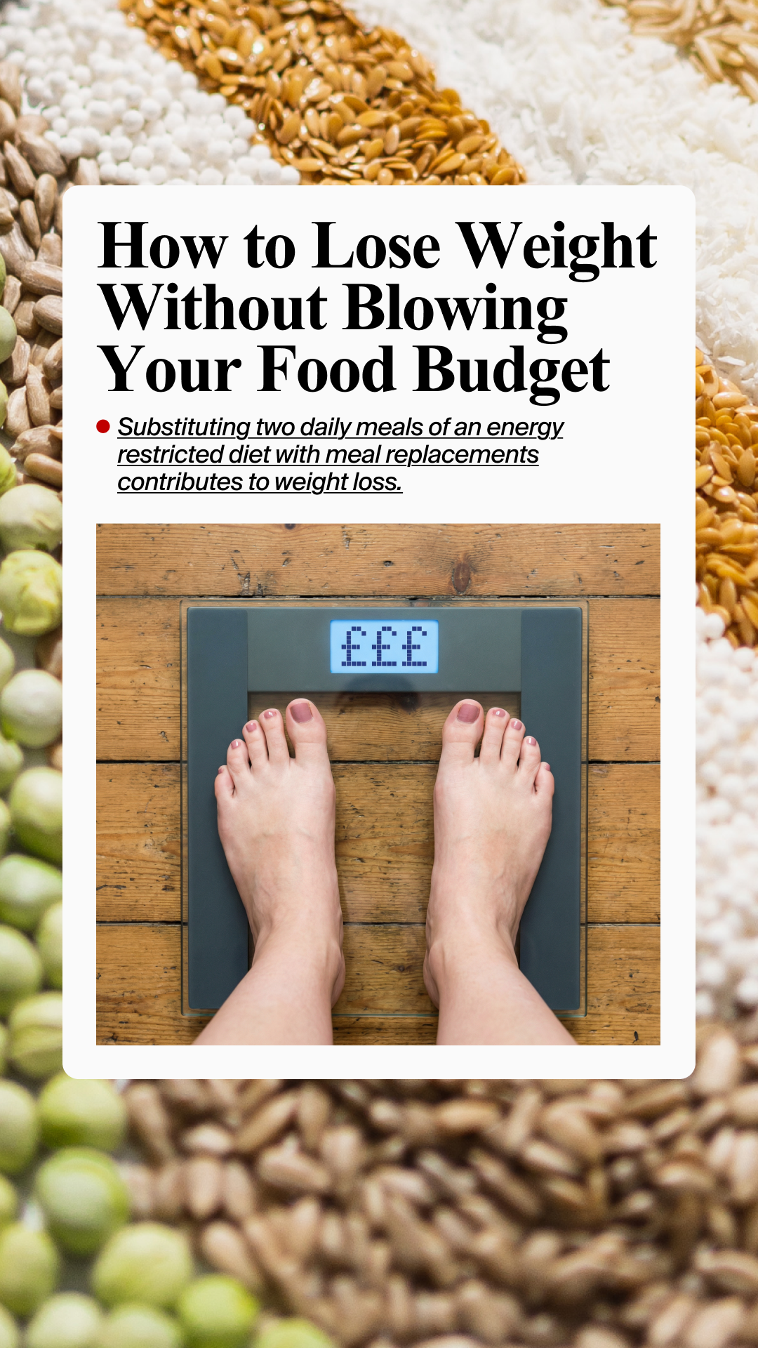 Huel Facebook ad