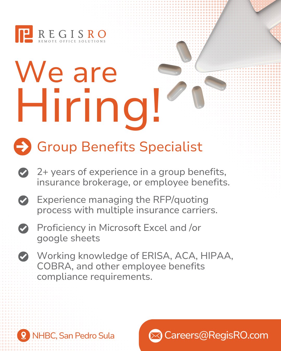 Regis RO Facebook ad: Group Benefits Specialist - Regis Remote Office - Career…