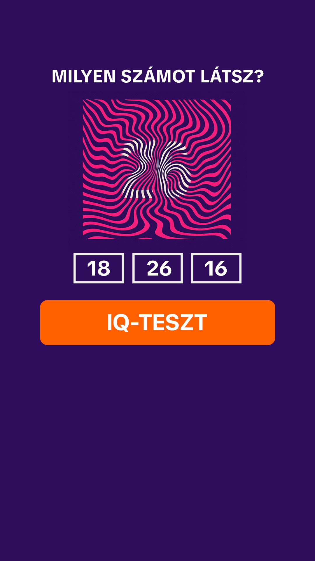 My IQ Facebook ad