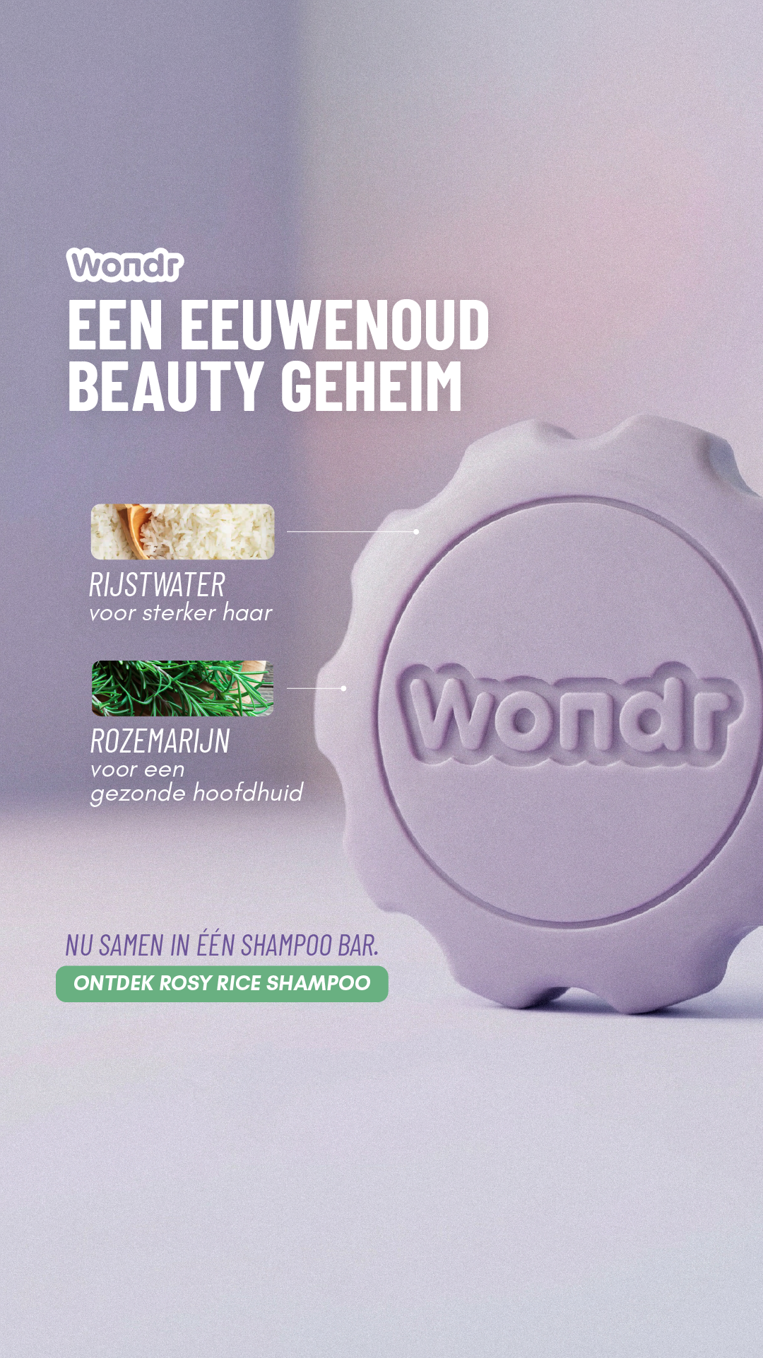 WONDR care Facebook ad