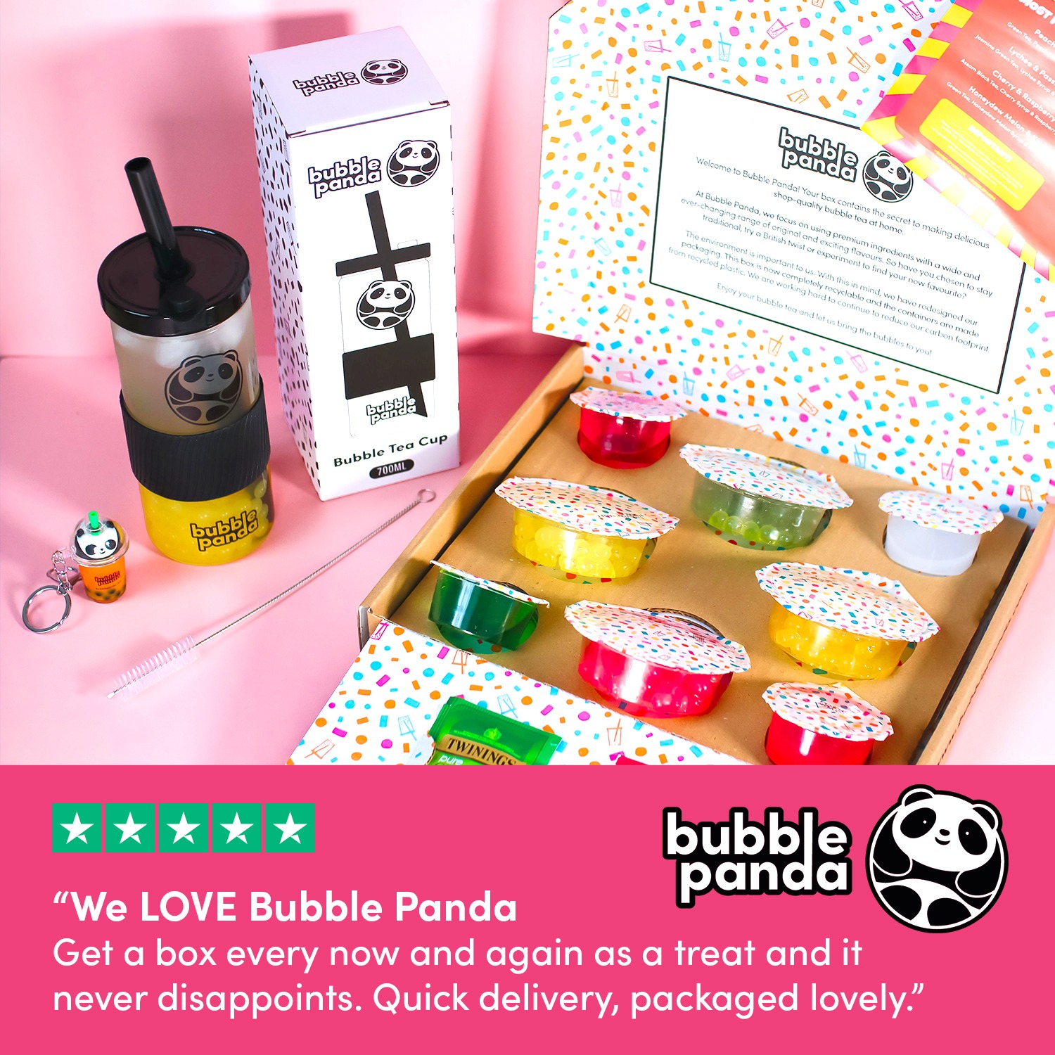 Bubble Panda Facebook ad