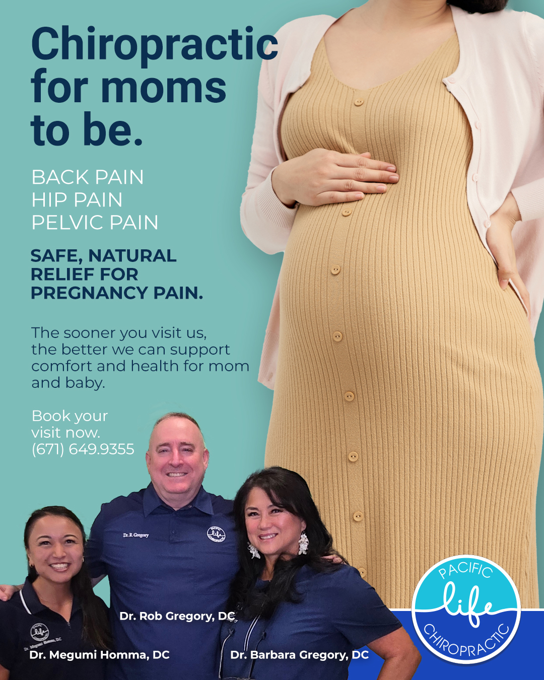 Pacific Life Chiropractic Guam Facebook ad