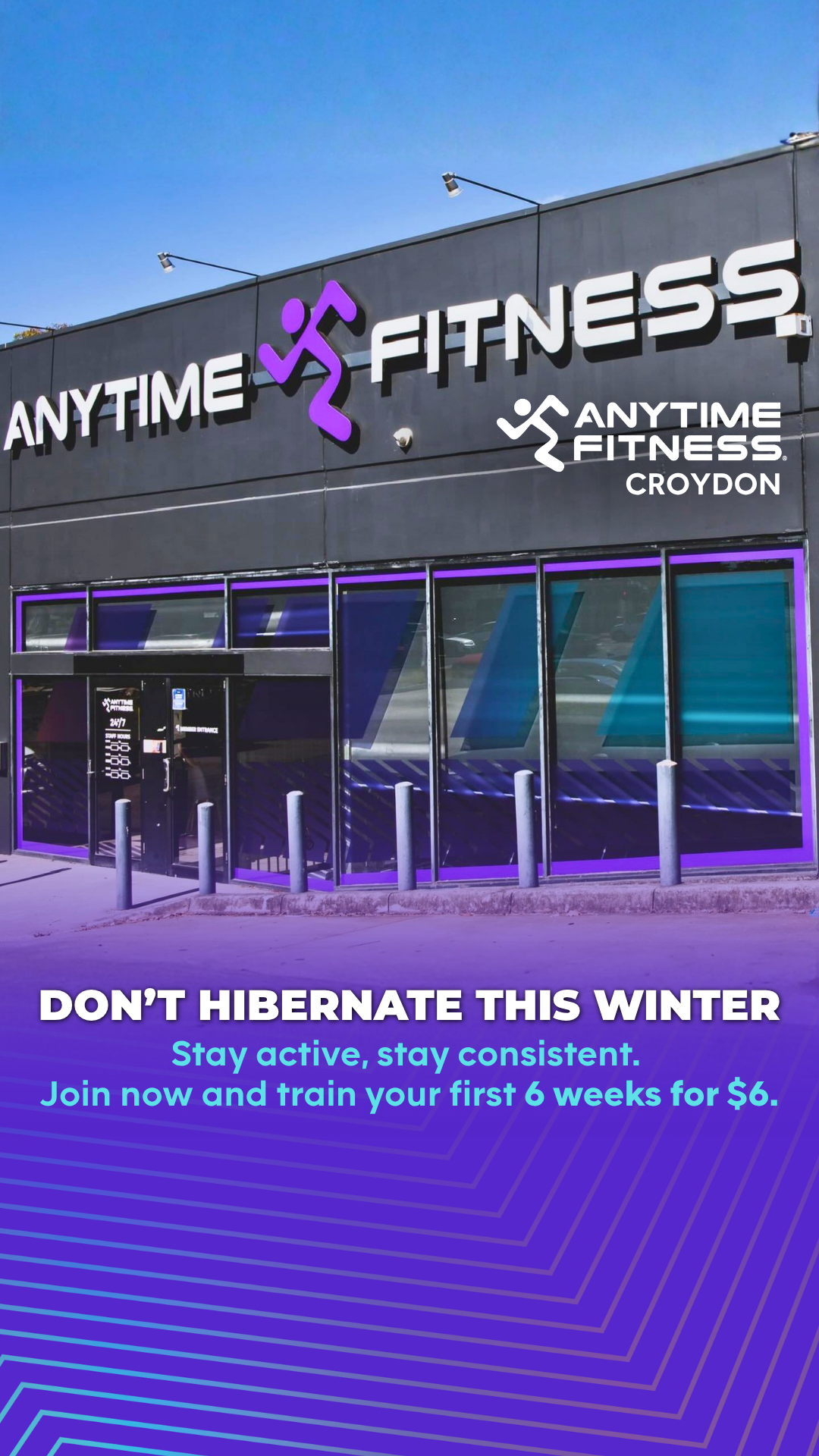Anytime Fitness Facebook ad
