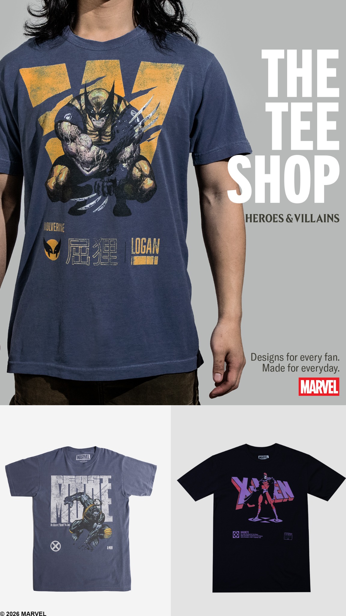 Heroes & Villains Facebook ad