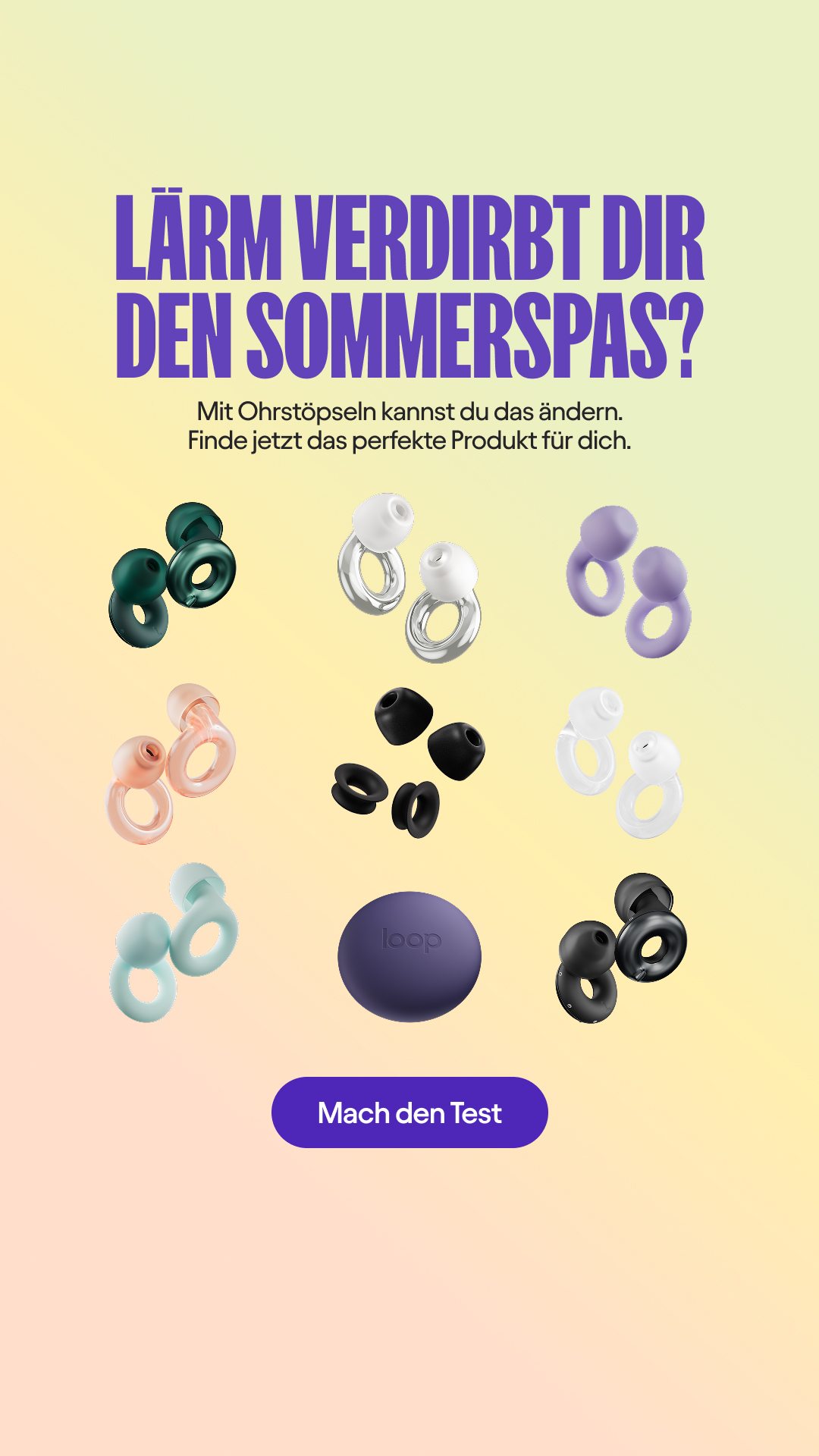 Loop Facebook ad
