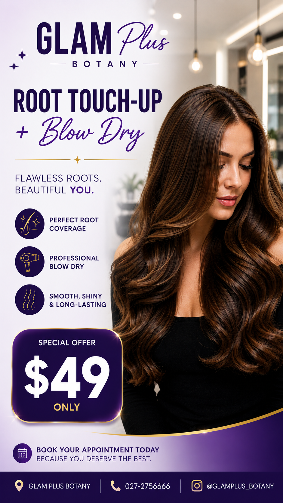 Glam Plus Botany - Hair and Beauty Salon Facebook ad