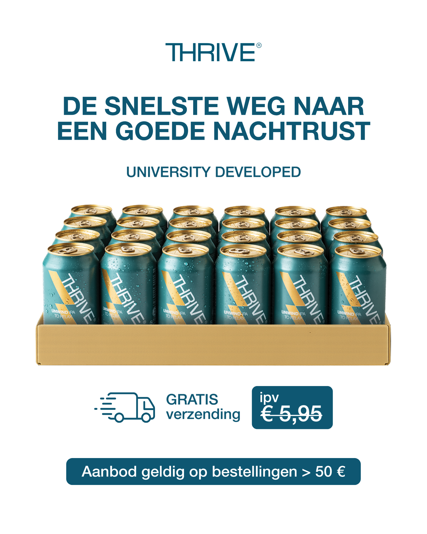 Thrive Beer Facebook ad