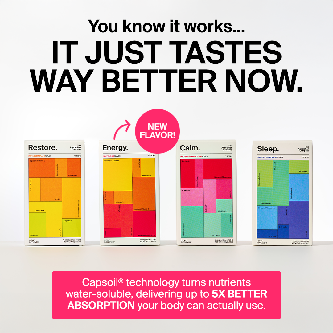The Absorption Company Facebook ad